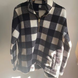 COPY - Old Navy Buffalo Plaid Sherpa